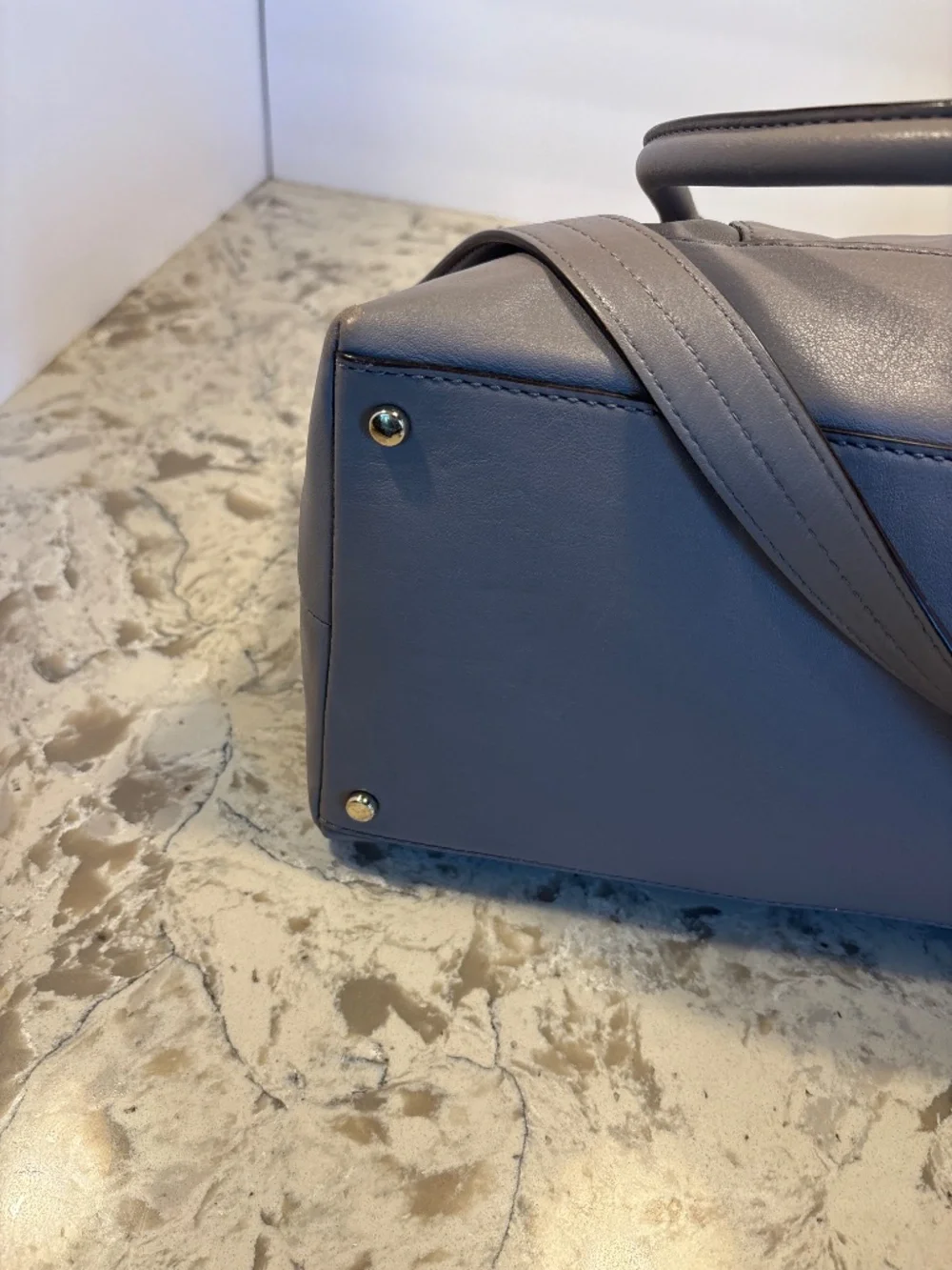 Kate Spade Fremont Place Travel Carmen Handbag In Hare Grey